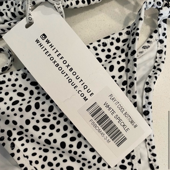 White Fox Play It Cool White Speckle Bikini - Picture 8 of 8